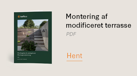 Montagevejledning Thermo-D terrasse Keflico